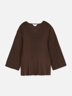 Mujer Primark Jerseys Y Cárdigans|Jersey Premamá Con Cuello De Pico