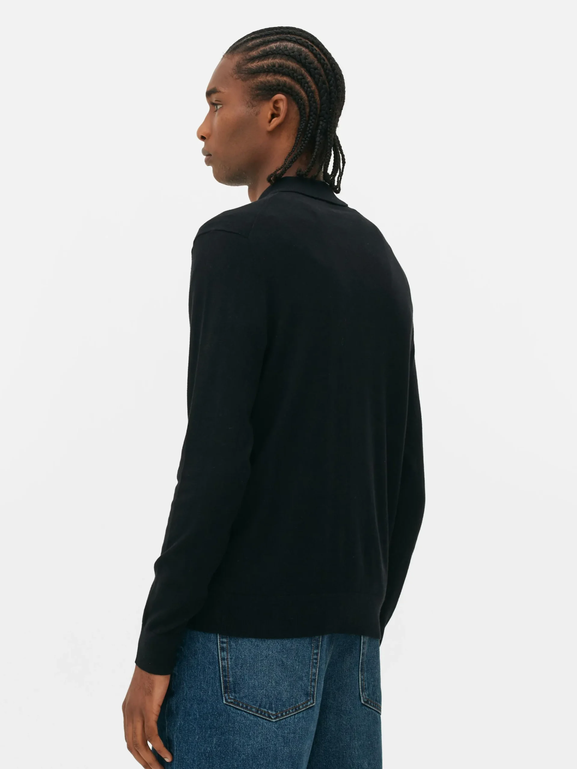 Hombre Primark Jerseys Y Cárdigans|Jersey Tipo Polo De Manga Larga