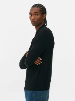 Hombre Primark Jerseys Y Cárdigans|Jersey Tipo Polo De Manga Larga