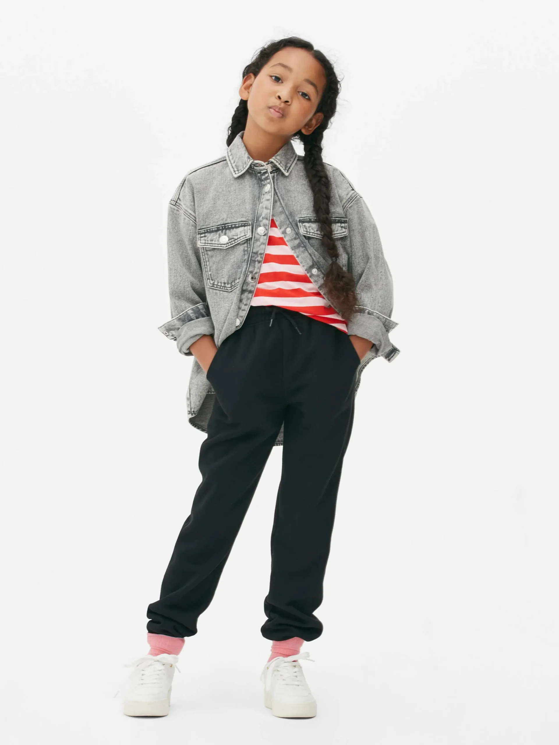 Niños Primark Pantalones De Chándal|Jogger Con Bajos Ajustados Y Cordón Para Niño Mayor