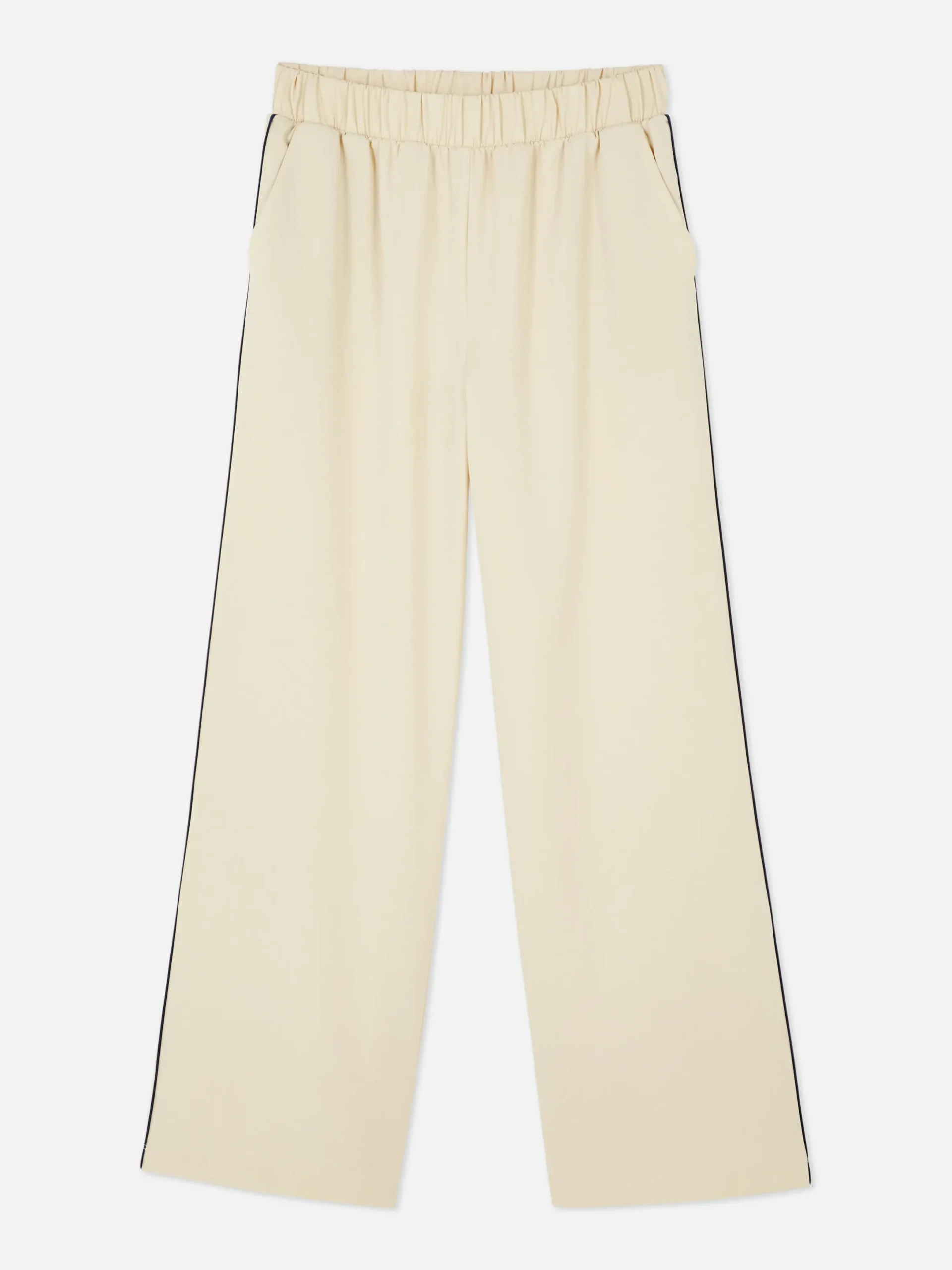 Mujer Primark Pantalones De Chándal|Joggers Anchos Con Detalle De Rayas