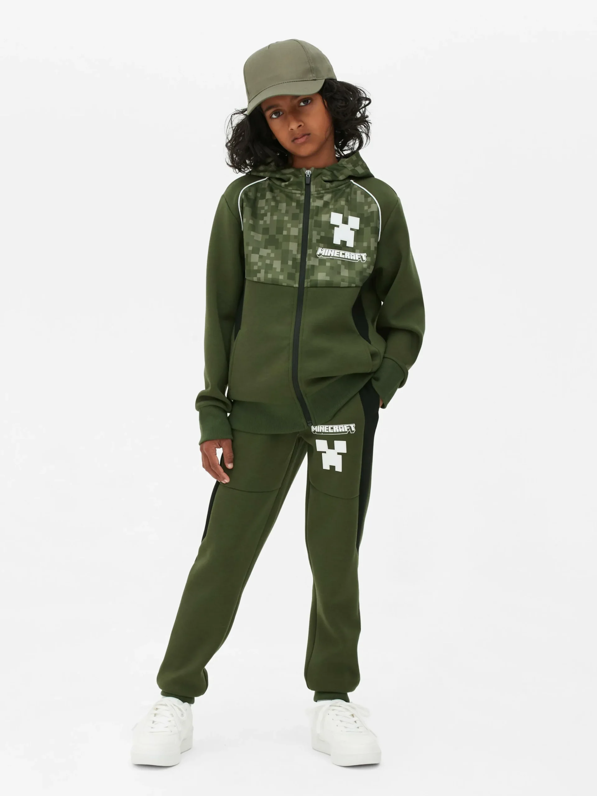 Niños Primark Pantalones De Chándal|Joggers Bicolor Combinables De Minecraft