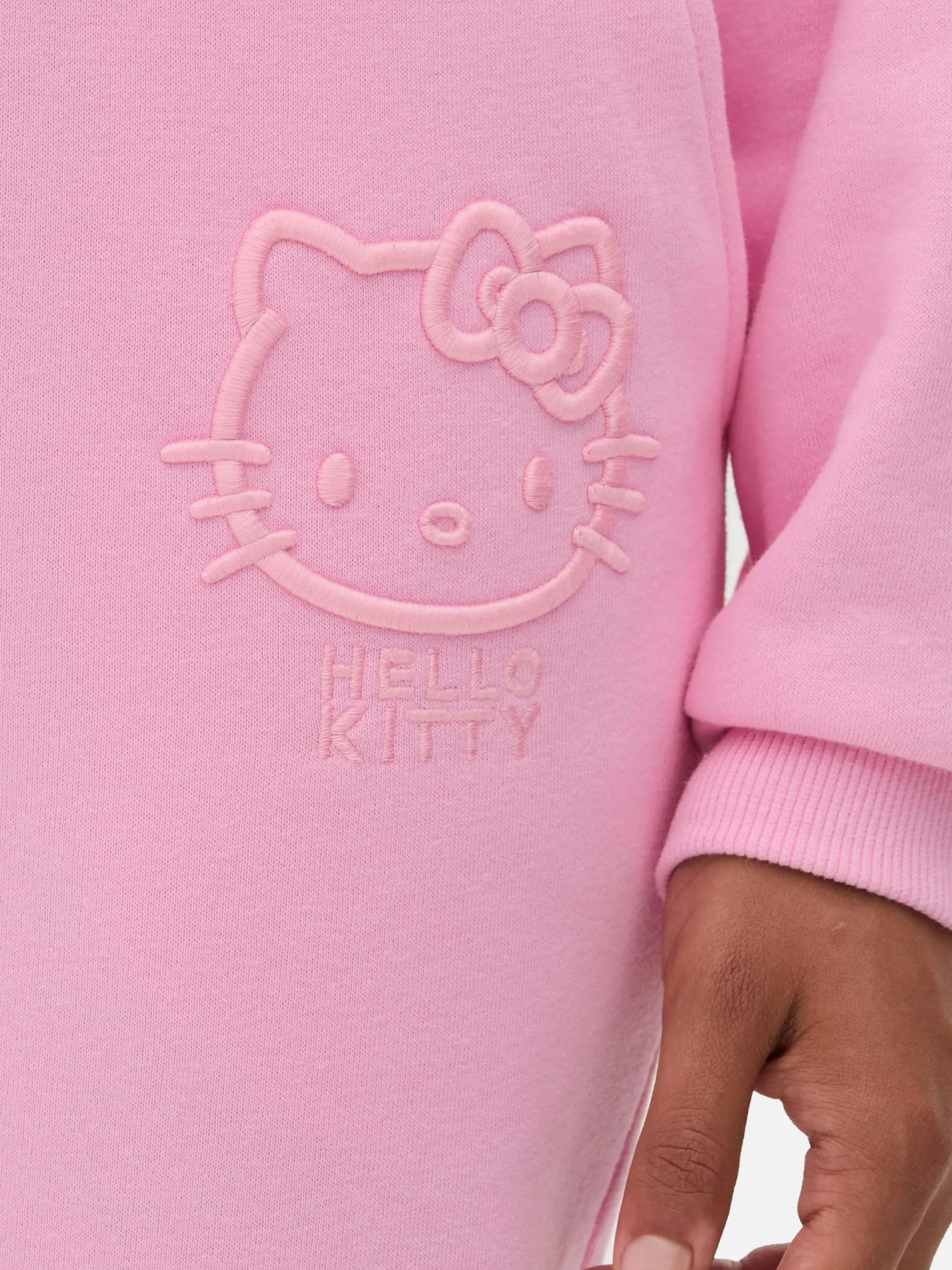 Mujer Primark Pantalones De Chándal|Joggers Bordados De Hello Kitty Combinables