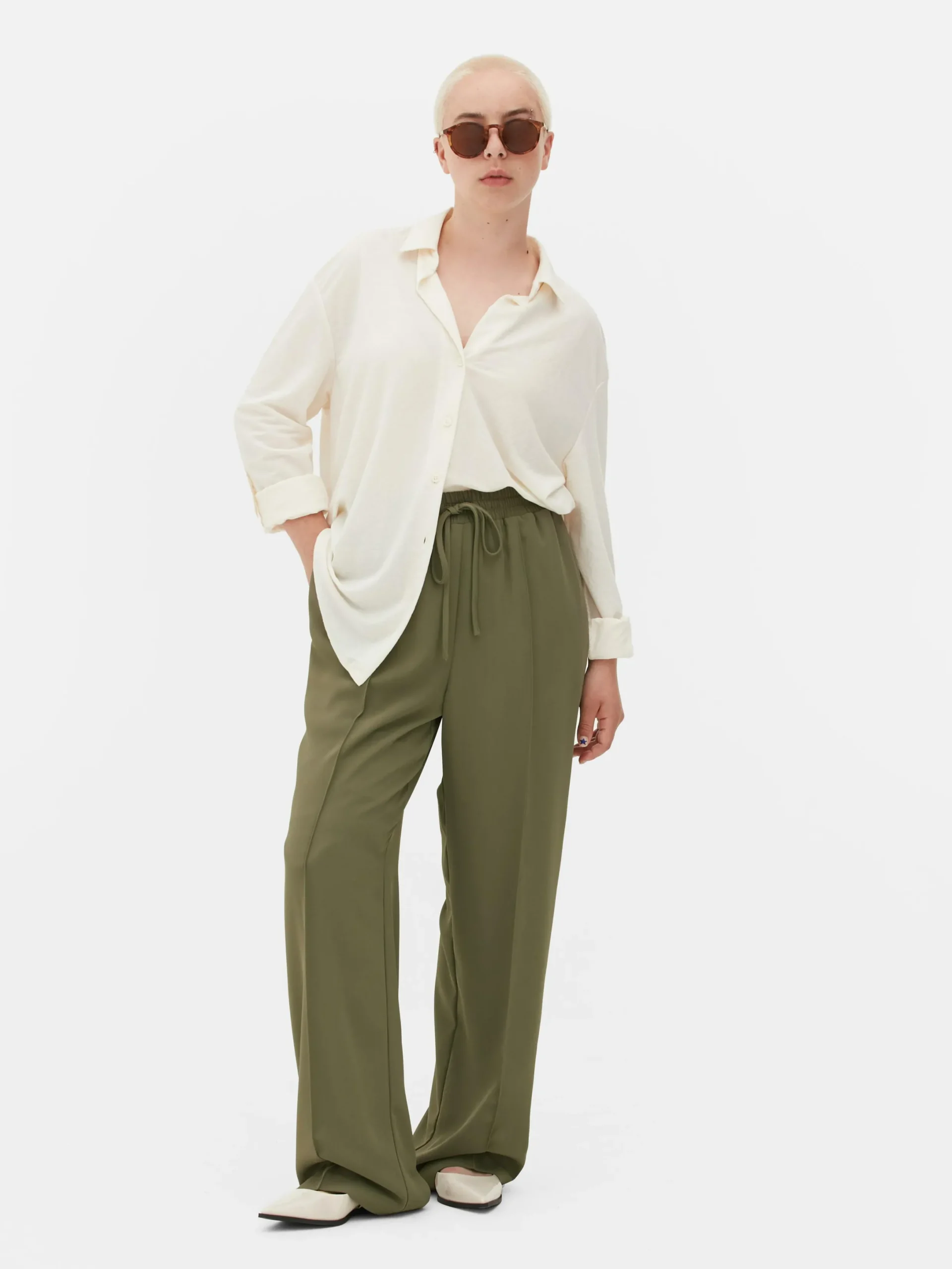 Mujer Primark Pantalones De Chándal|Joggers Básicos De Pernera Ancha