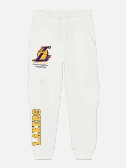 Niños Primark Pantalones De Chándal|Joggers Cargo De Los Angeles Lakers De La NBA