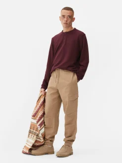 Hombre Primark Pantalón|Joggers Cargo Elásticos De Corte Holgado
