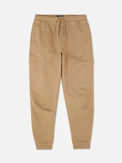 Hombre Primark Pantalón|Joggers Cargo Elásticos De Corte Holgado