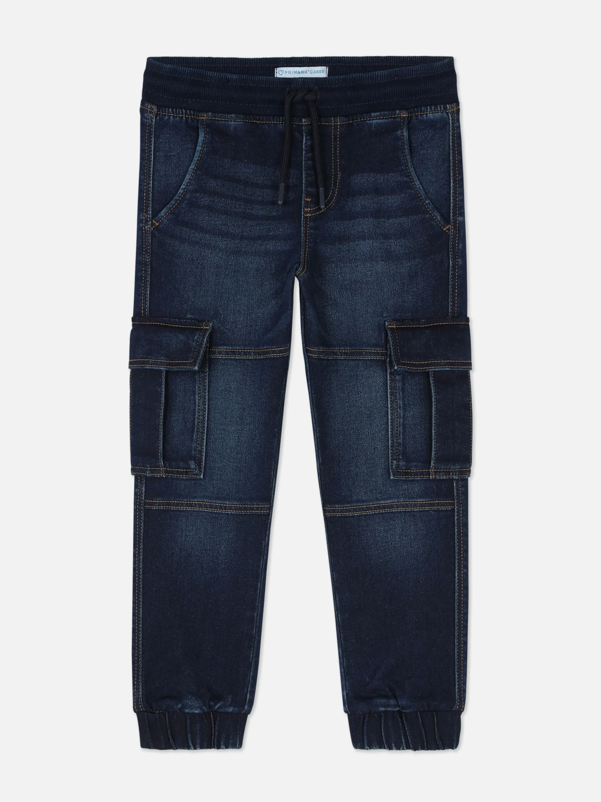Niños Primark Vaqueros|Joggers Cargo En Tejido Vaquero