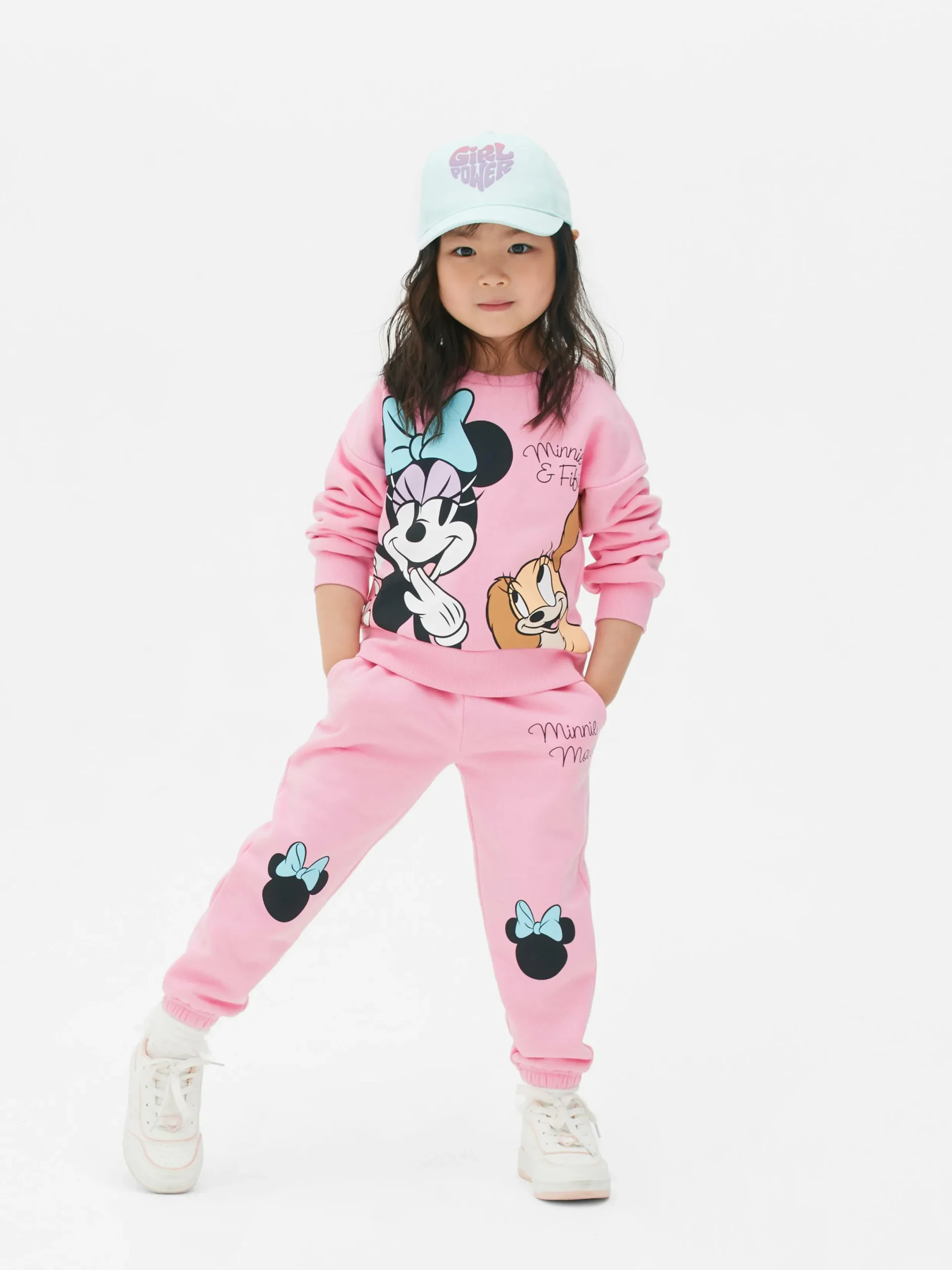 Niños Primark Pantalones De Chándal|Joggers Con Bajos Ajustados De Minnie De Disney