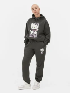 Mujer Primark Pantalones De Chándal|Joggers Con Bajos Ajustados De Hello Kitty
