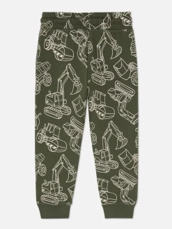Niños Primark Pantalones De Chándal|Joggers Con Cordón De Ajuste Y Estampado Gráfico