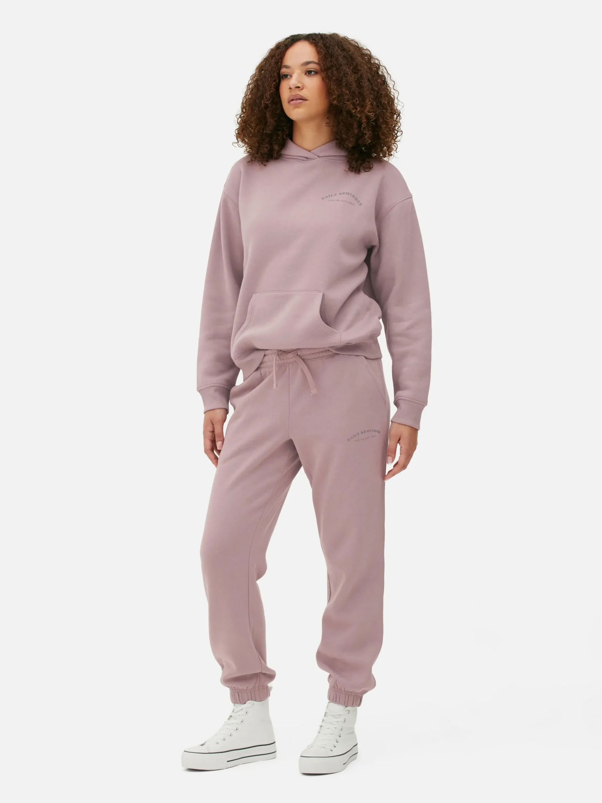 Mujer Primark Pantalones De Chándal|Joggers Con Cordón De Ajuste Y Estampado Gráfico