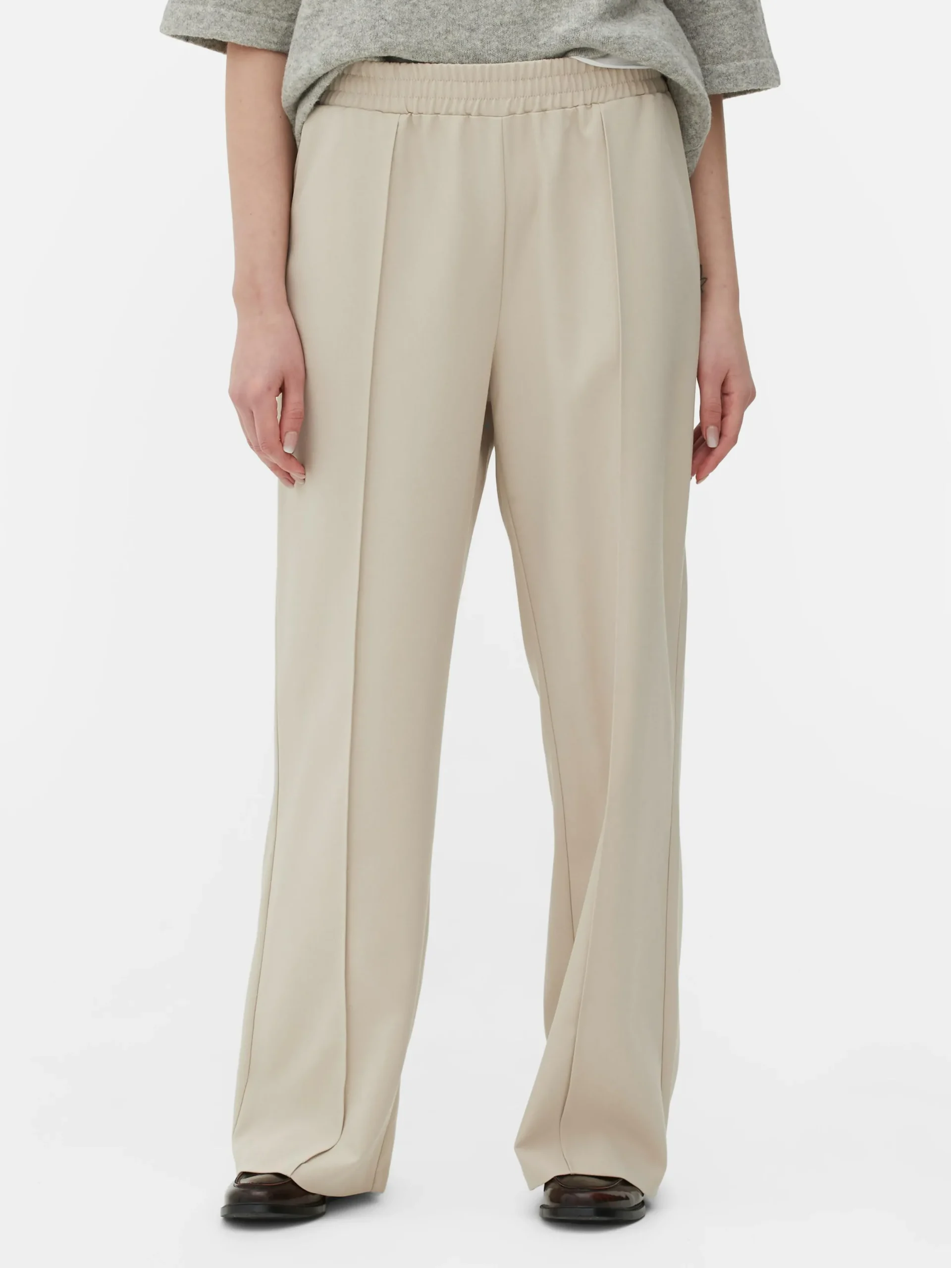 Mujer Primark Pantalones De Chándal|Joggers De Punto Con Costuras Decorativas