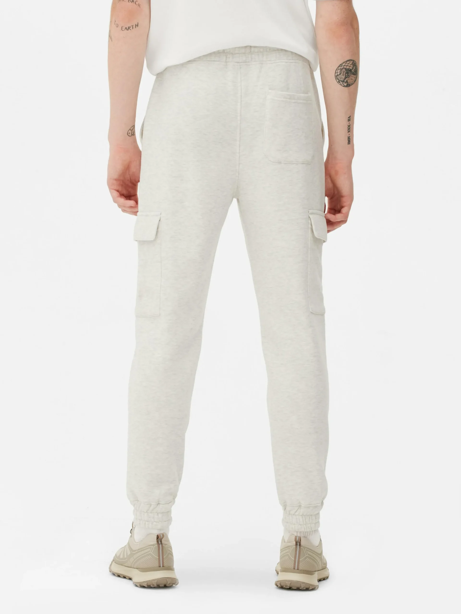 Hombre Primark Pantalones De Chándal|Joggers Estilo Cargo Con Bajos Ajustados