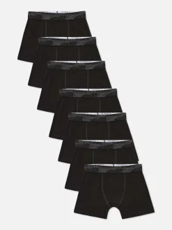 Niños Primark Ropa Interior|Juego De 7 Boxers De Algodón Básicos