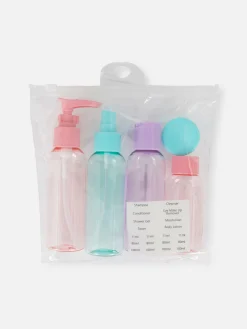 Primark Artículos Para El Cuidado De La Piel|Accesorios De Viaje|Juego De Frascos De Viaje