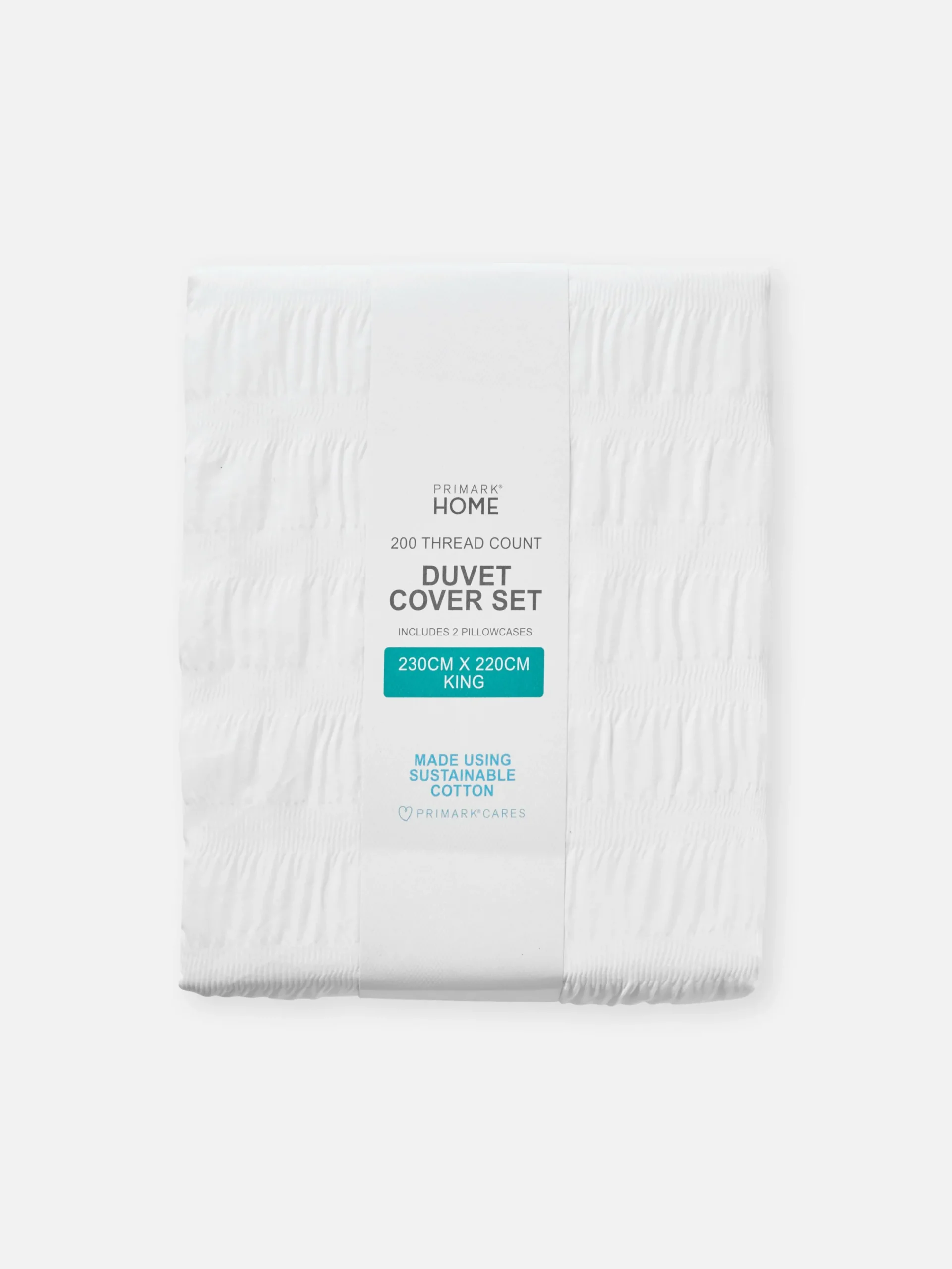 Primark Fundas De Edredón Y Sets|Juego De Fundas De Edredón Y Almohadas De Seersucker Para Cama King Size