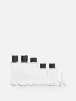 Primark Artículos Para El Cuidado De La Piel|Accesorios De Viaje|Juego De Recipientes Y Etiquetas Para Viaje