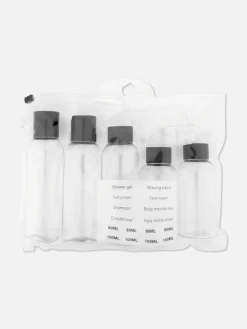 Primark Artículos Para El Cuidado De La Piel|Accesorios De Viaje|Juego De Recipientes Y Etiquetas Para Viaje