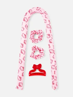 Primark Productos Para El Peinado|Juego De Rulos Sin Calor De Hello Kitty