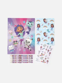 Niños Primark Manualidades|Juego Para Colorear De La Casa De Muñecas De Gabby