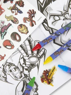 Niños Primark Manualidades|Juego Para Colorear De Los Vengadores De Marvel