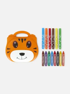 Niños Primark Manualidades|Juego Para Colorear Portátil Con Tigre
