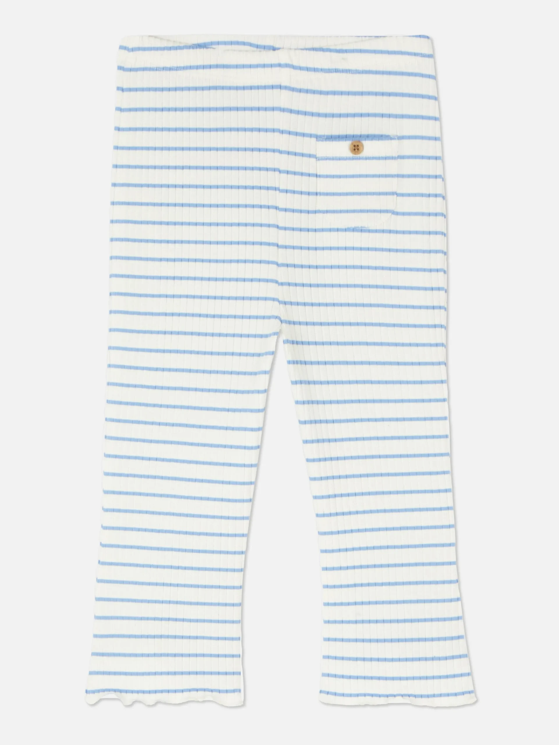 Primark Pantalones Y Leggings|Leggings Acampanados Y Acanalados A Rayas