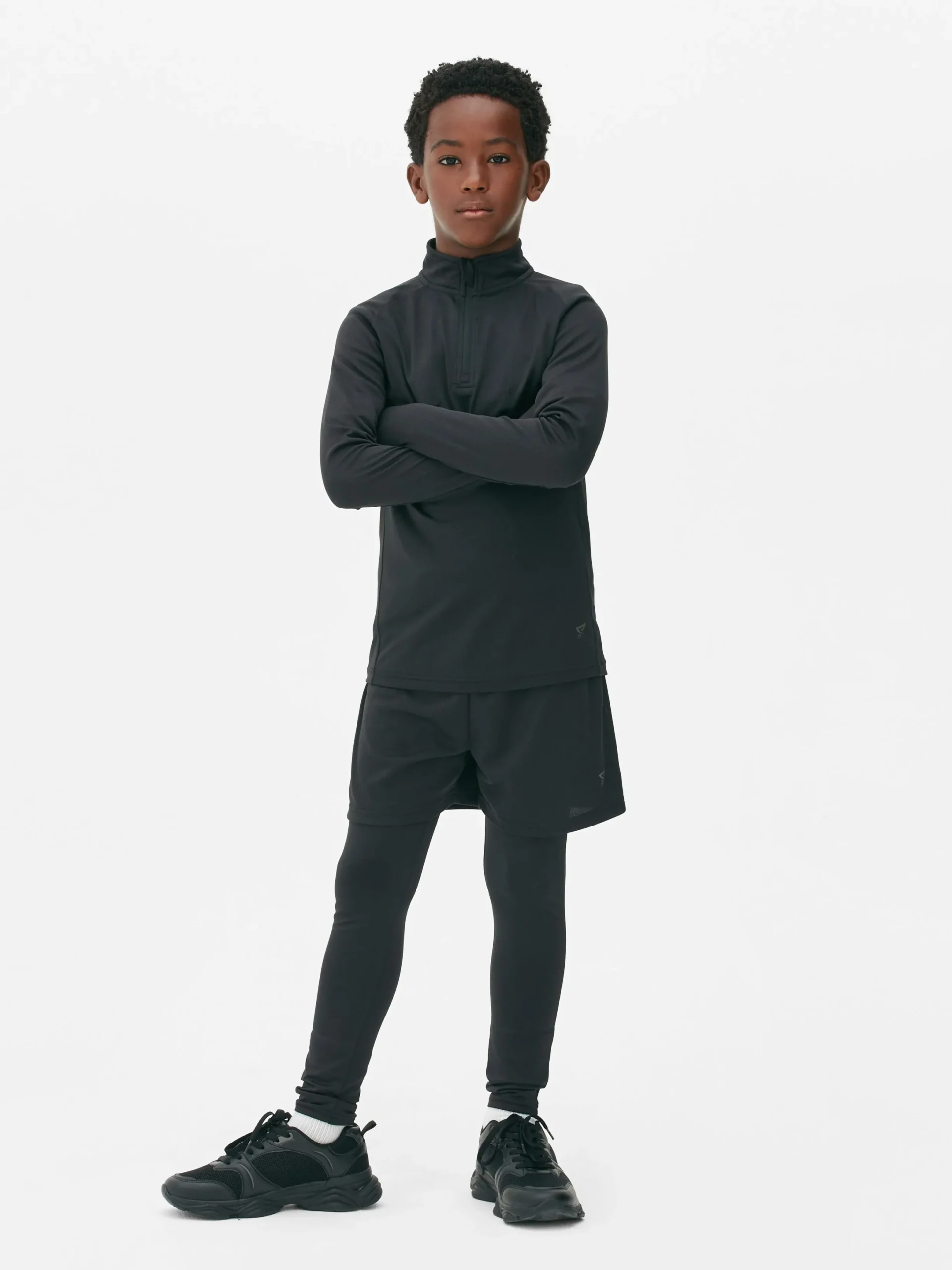 Niños Primark Pantalones Cortos|Leggings Cortos Deportivos 2 En 1