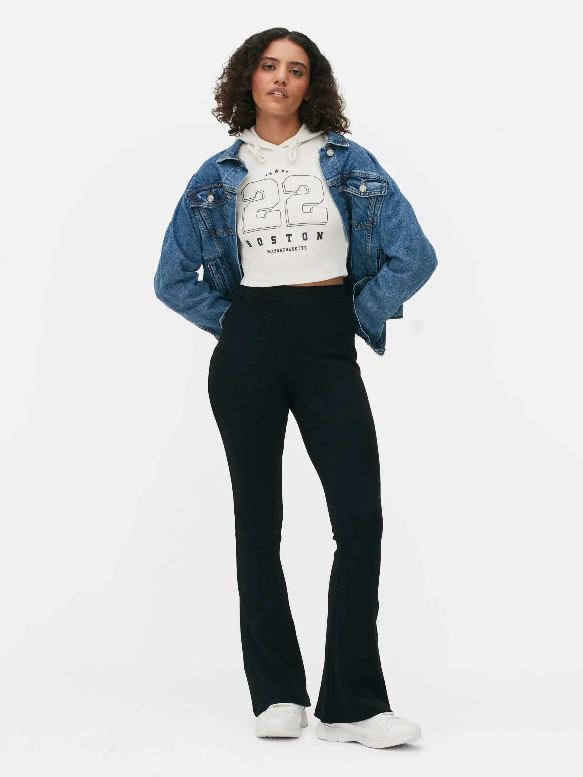 Mujer Primark Pantalones Y Leggings|Leggings De Campana Acanalados Combinables