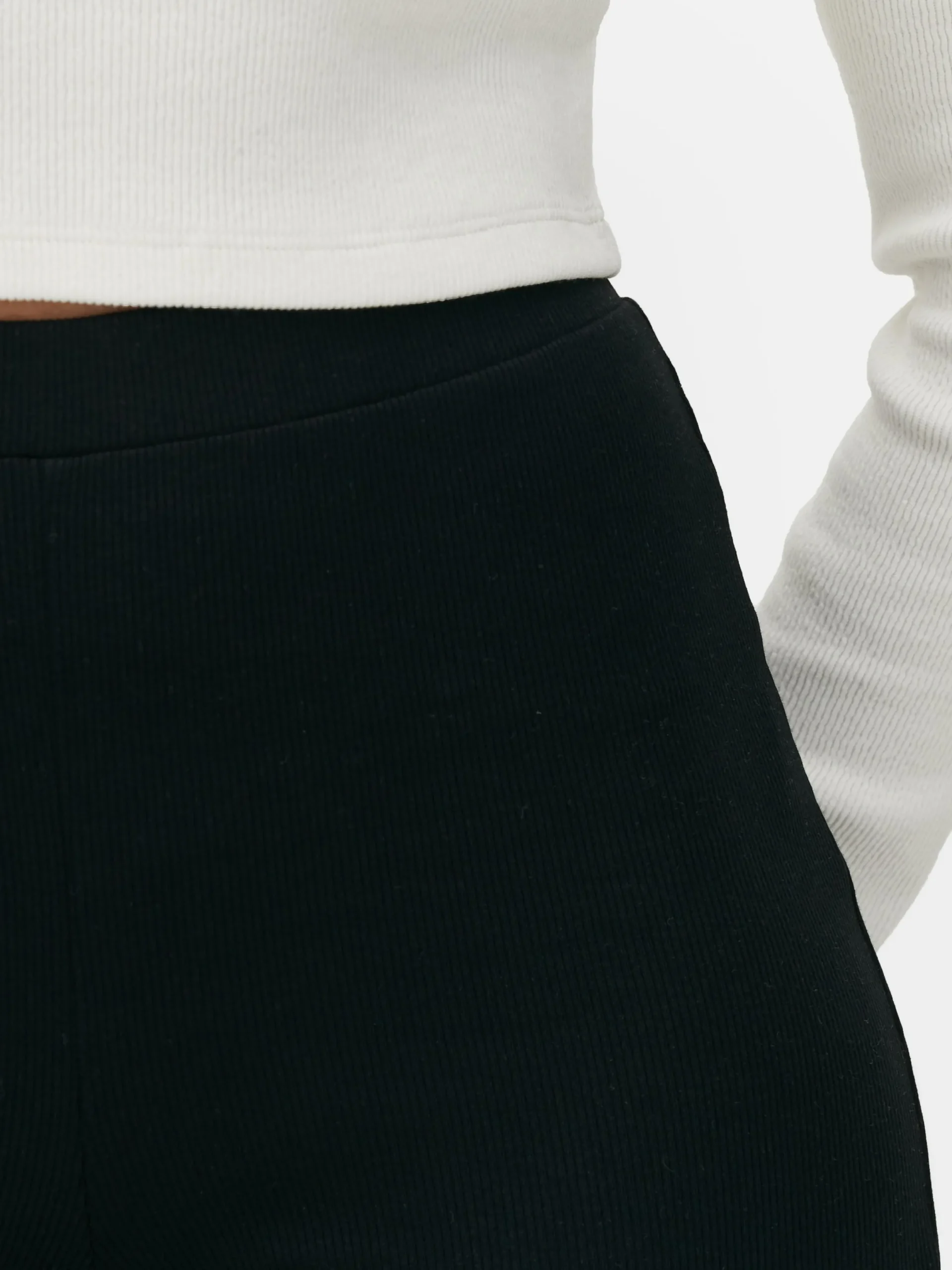 Mujer Primark Pantalones Y Leggings|Leggings De Campana Acanalados Combinables