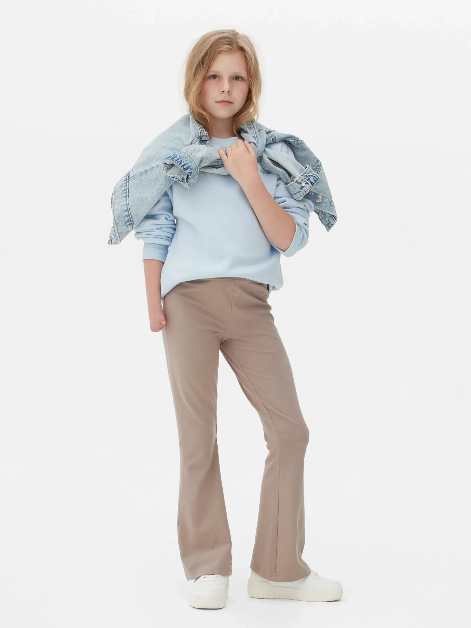 Niños Primark Pantalones De Chándal|Leggings De Punto Acampanados