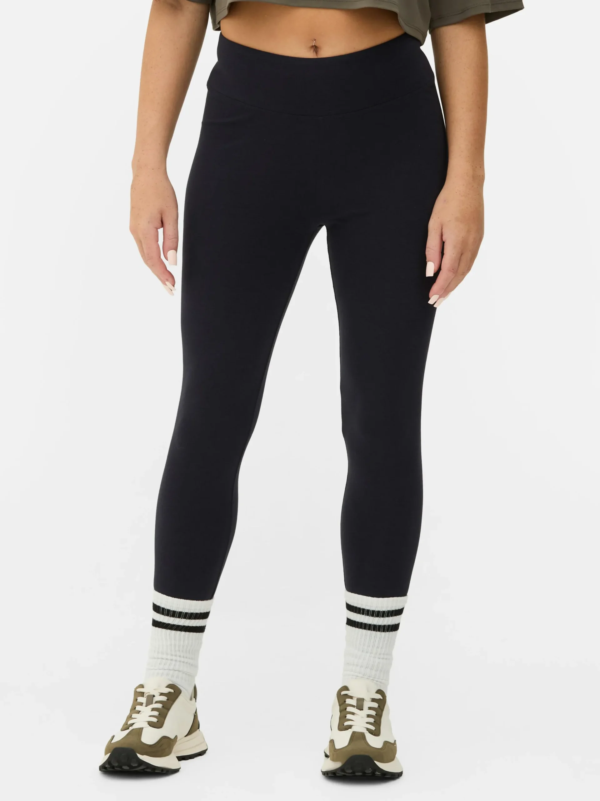 Mujer Primark Pantalones Y Leggings|Leggings De Punto De Talle Alto