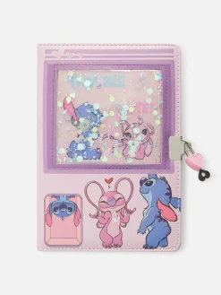 Niños Primark Cuadernos|Libreta A5 Con Candado De Stitch De Disney