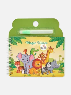 Niños Primark Manualidades|Libro Mágico De Agua Con Animales