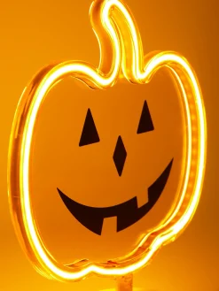 Primark Decoración Y Regalos De Halloween|Iluminación|Luz LED De Neón De Calabaza De Halloween