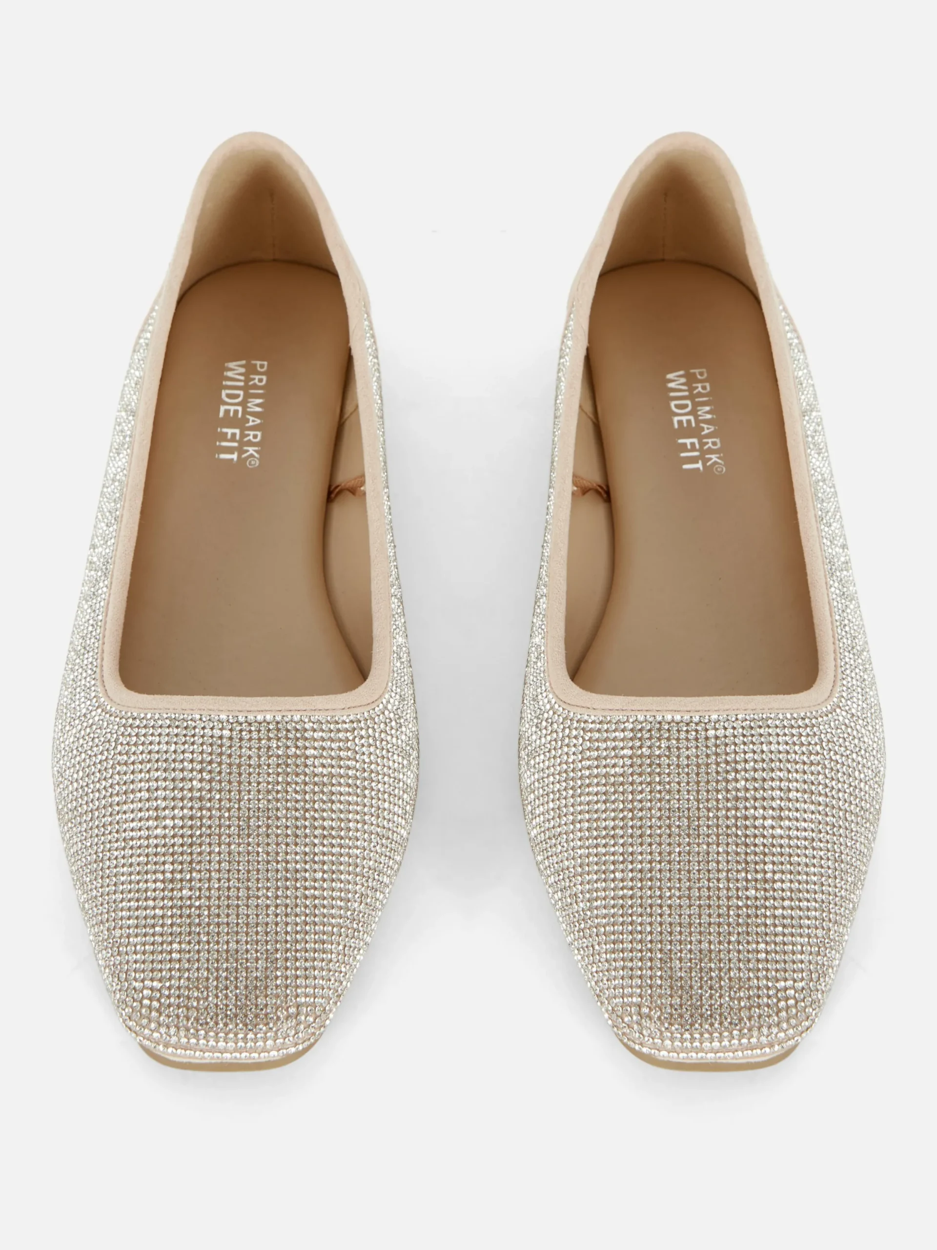 Mujer Primark Zapatos Planos|Manoletinas De Punta Cuadrada Con Tachuelas