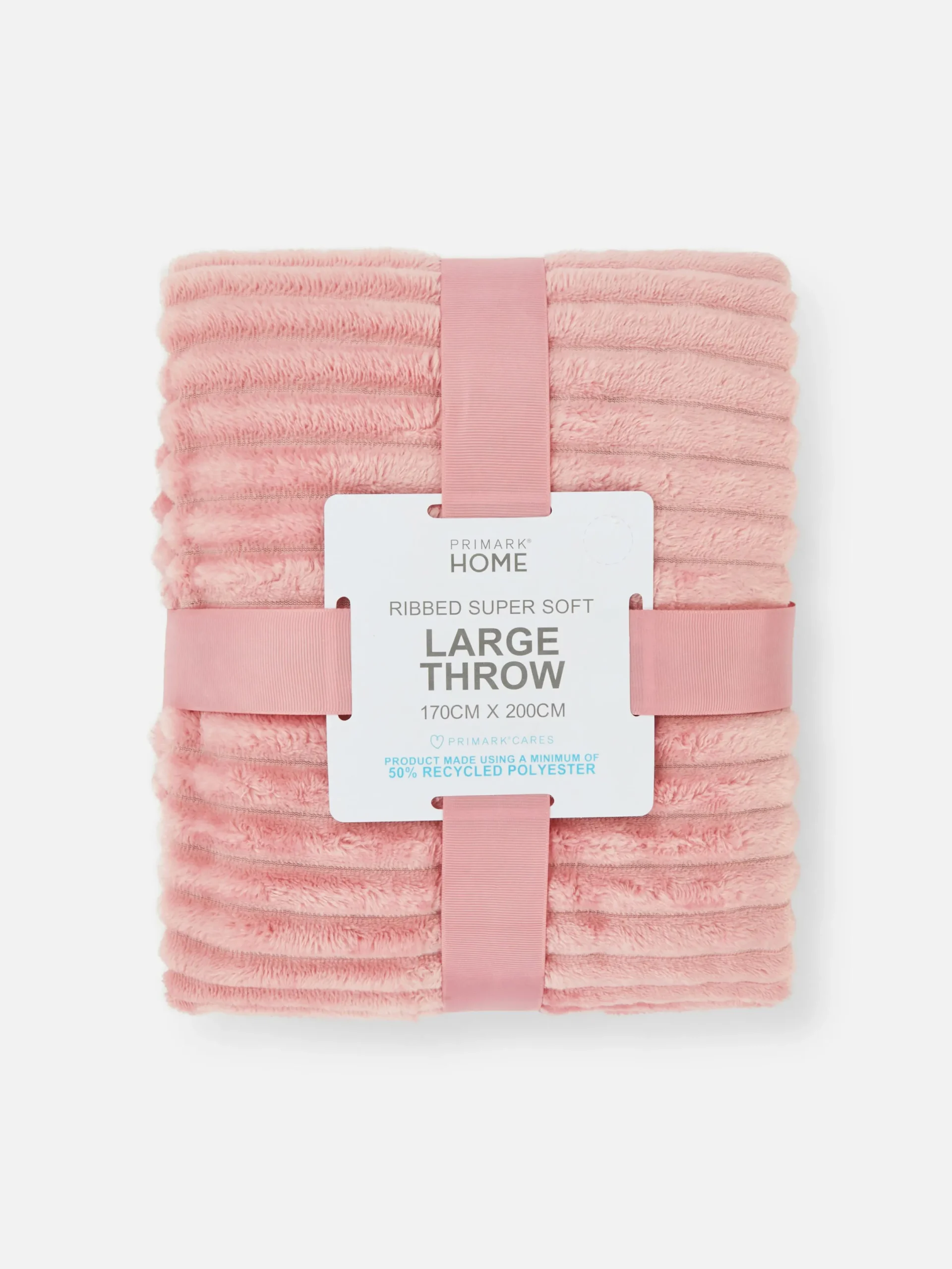 Primark Mantas Y Colchas|Manta Grande Acanalada