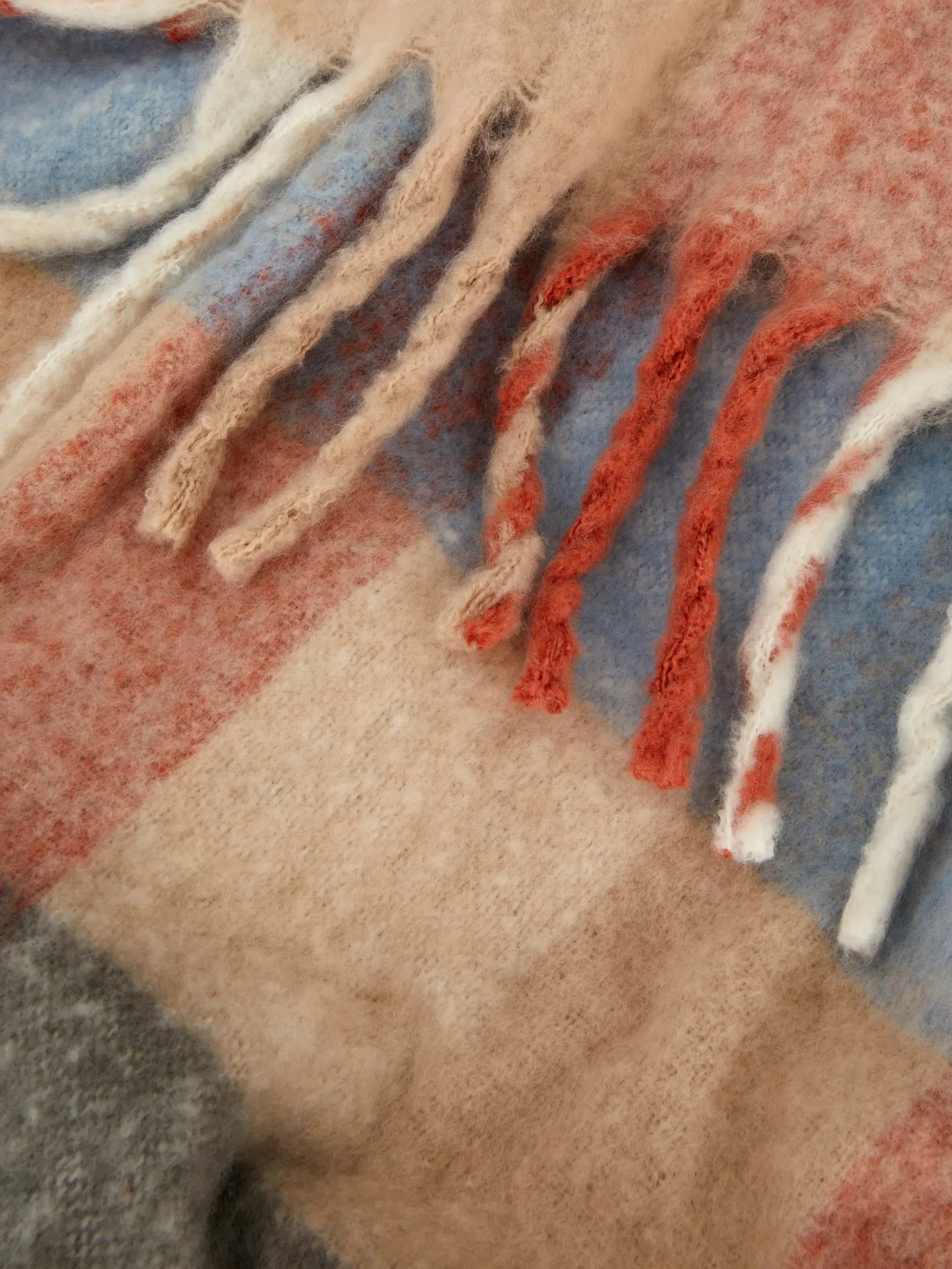 Primark Mantas Y Colchas|Manta Peinada A Cuadros