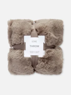 Primark Mantas Y Colchas|Manta Suave De Pelo Sintético