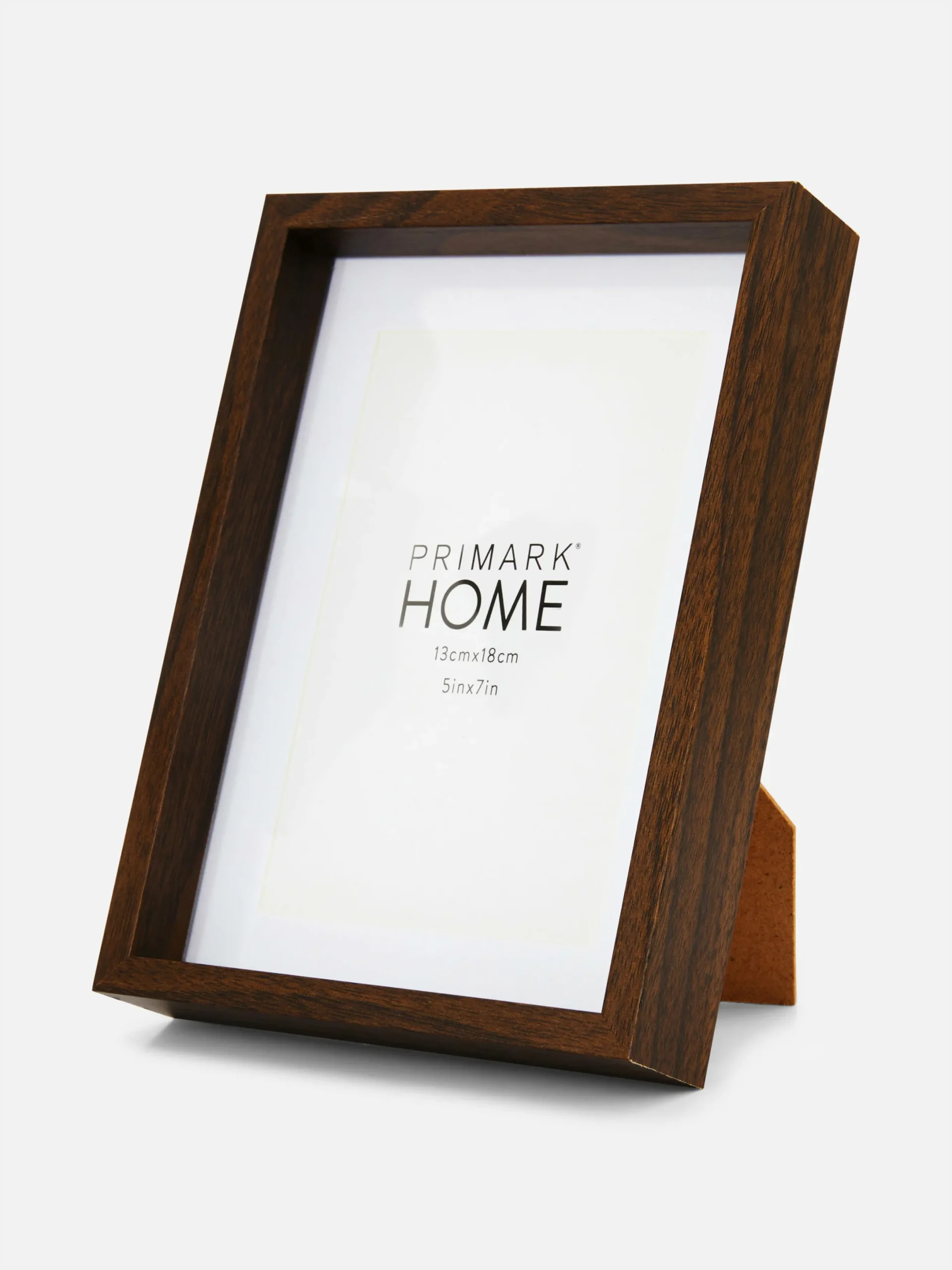 Primark Marcos Y Adornos De Pared|Marco De Fotos De Madera Sencillo Con Soporte De Pie