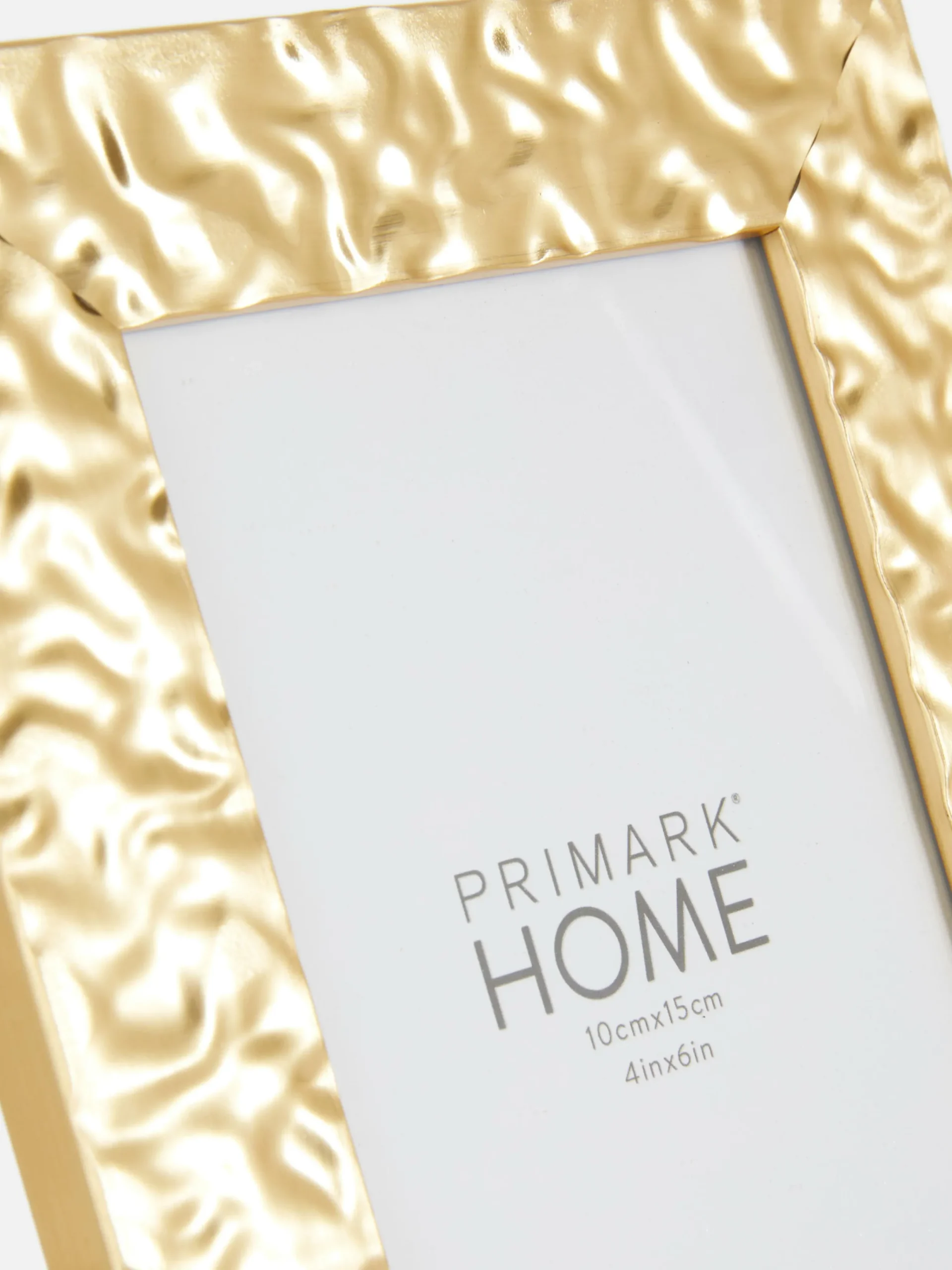 Primark Marcos Y Adornos De Pared|Marco De Fotos De Metal Martillado 4 X 6