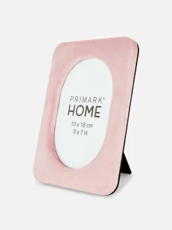 Primark Marcos Y Adornos De Pared|Marco De Fotos De Terciopelo De 5 × 7 cm