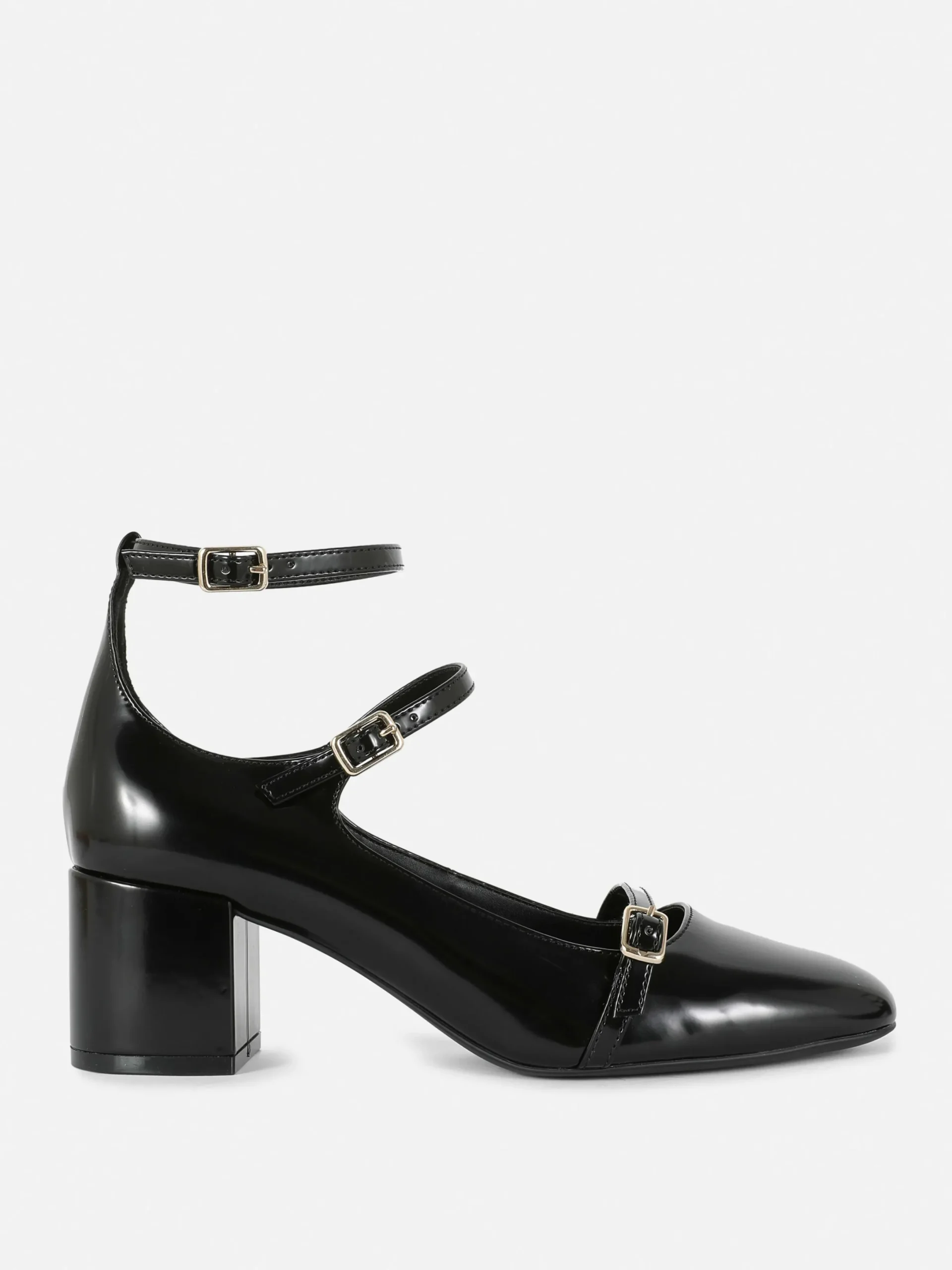 Mujer Primark Tacones|Merceditas De Tacón Con Tres Tiras De Rita Ora