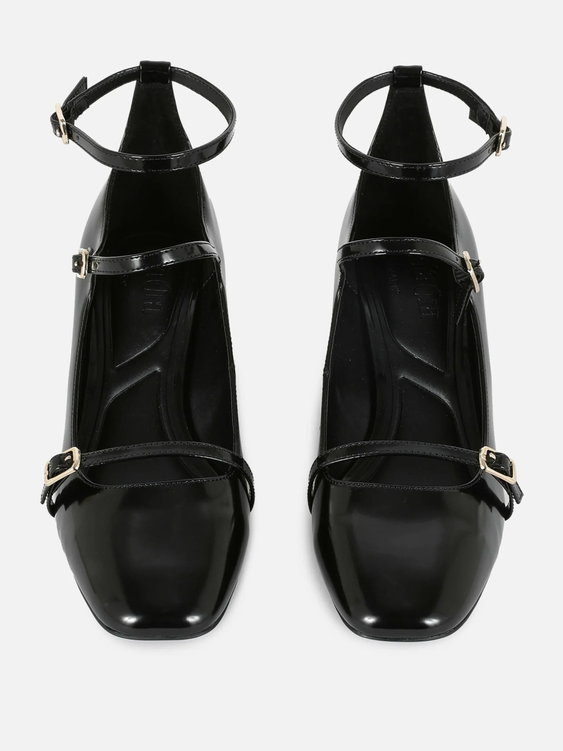 Mujer Primark Tacones|Merceditas De Tacón Con Tres Tiras De Rita Ora