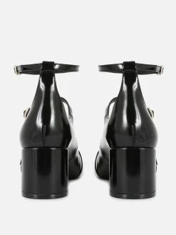 Mujer Primark Tacones|Merceditas De Tacón Con Tres Tiras De Rita Ora