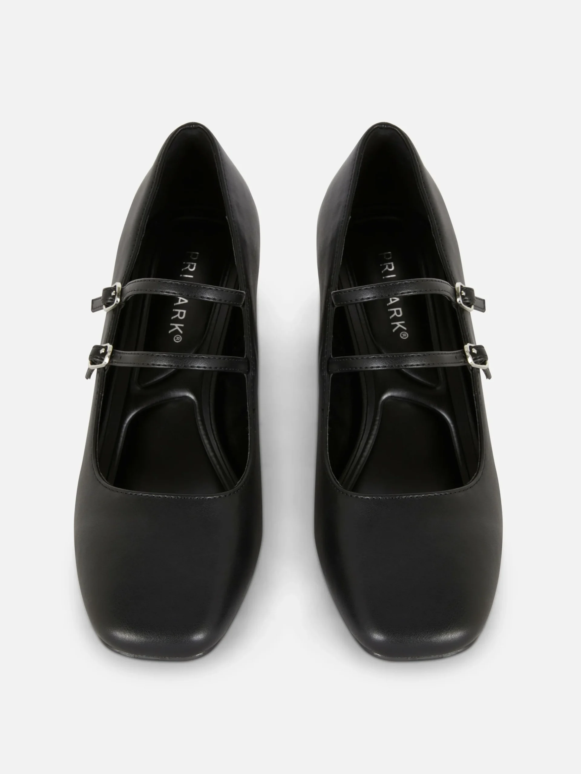 Mujer Primark Moda Gótica|Tacones|Merceditas De Tacón De Piel Sintética