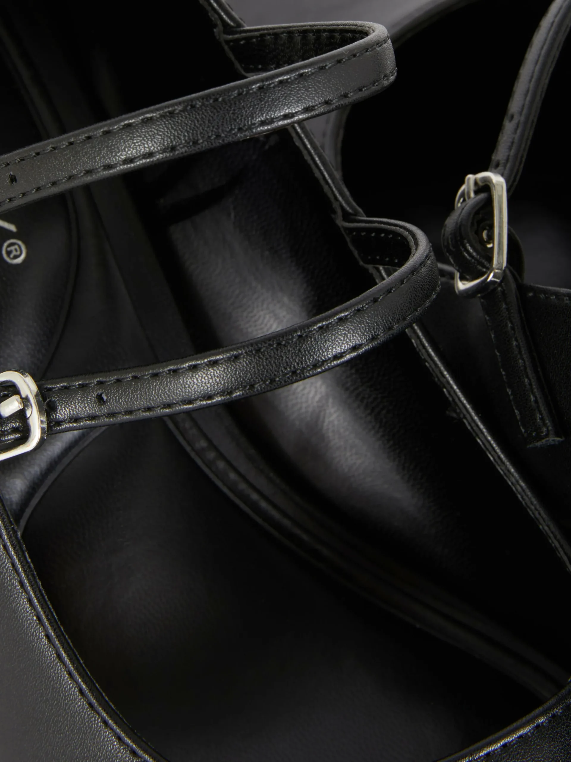 Mujer Primark Moda Gótica|Tacones|Merceditas De Tacón De Piel Sintética