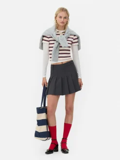 Mujer Primark Faldas|Minifalda Plisada De Rita Ora