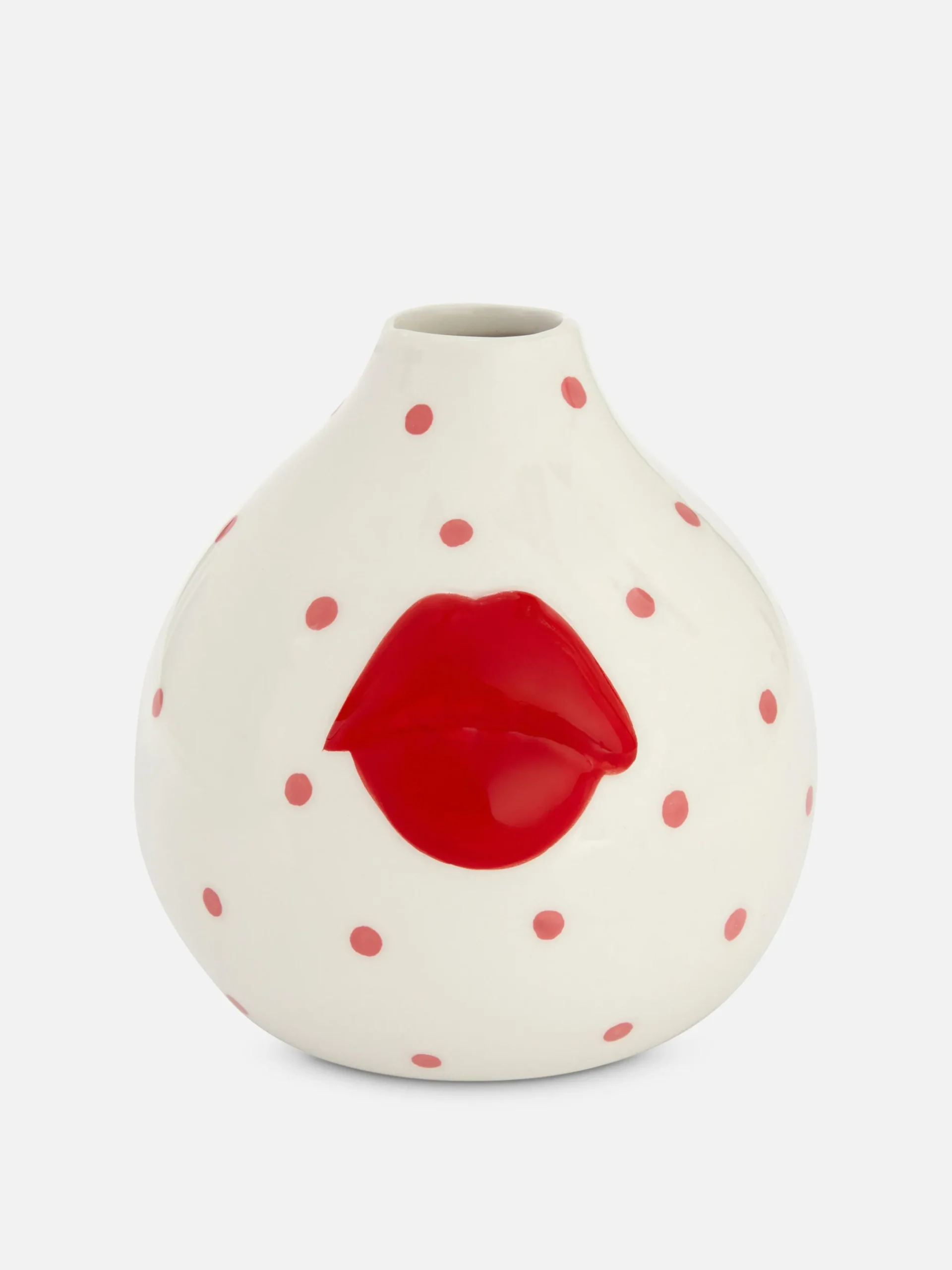 Primark Macetas Y Soportes Para Plantas|Decoracion De Hogar|Minijarrón Con Adorno De Labios